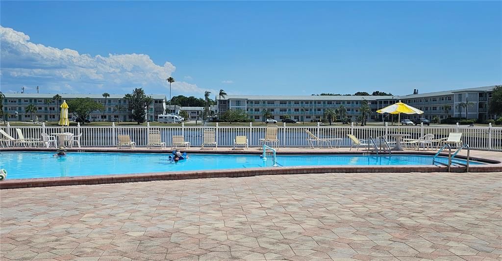 Heated Pool & Lounge Area