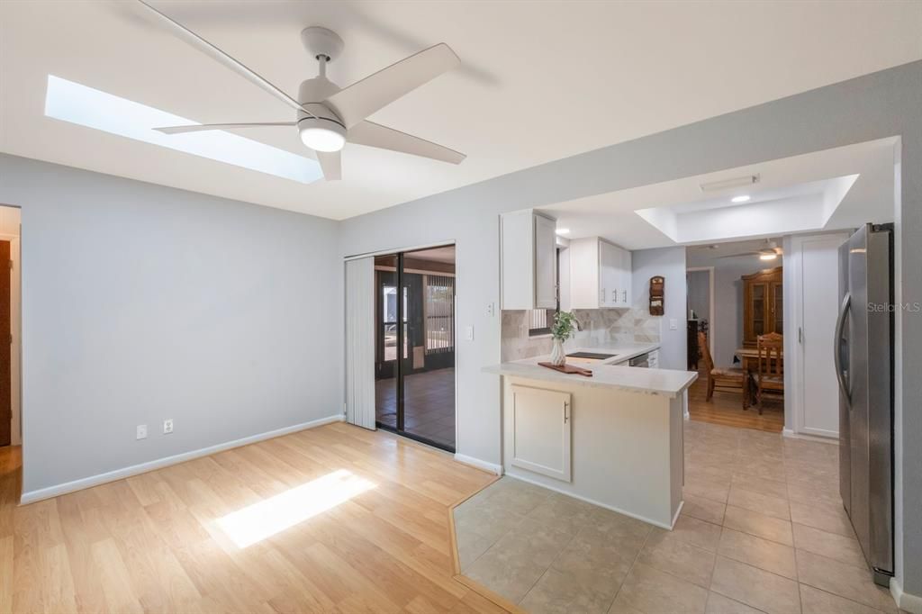 Family Room off of Kitchen