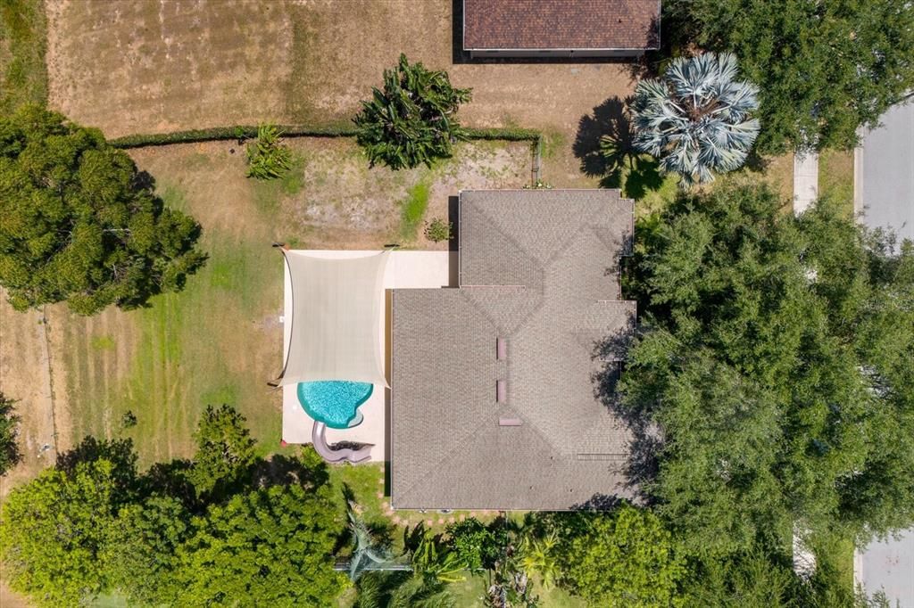 Aerial View of Home