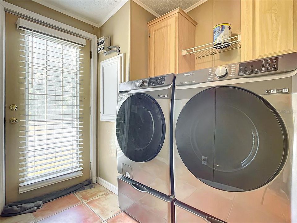 Inside Laundry room