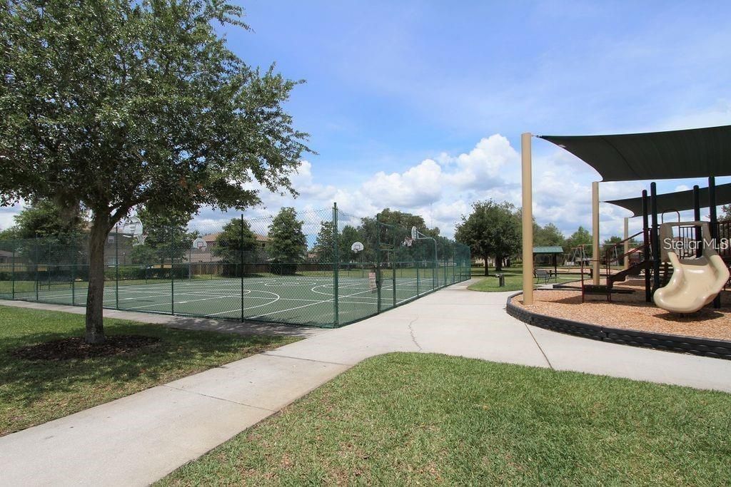 Tennis courts and Basketball courts