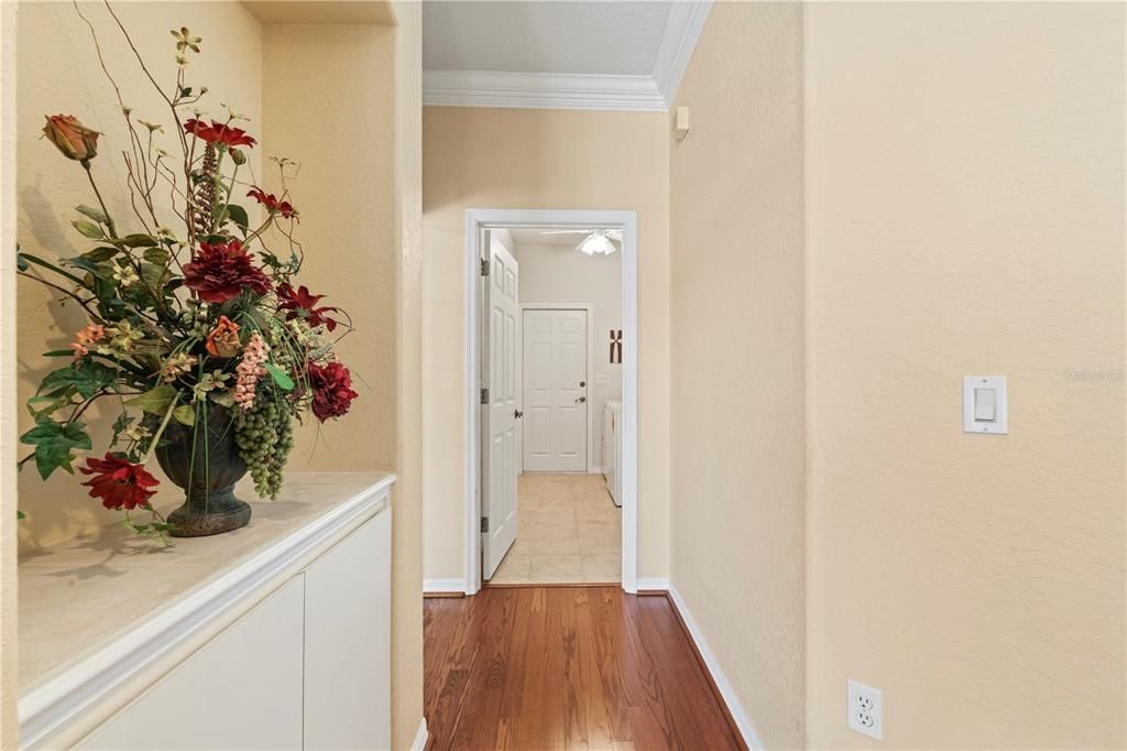 Hallway to Laundry Room