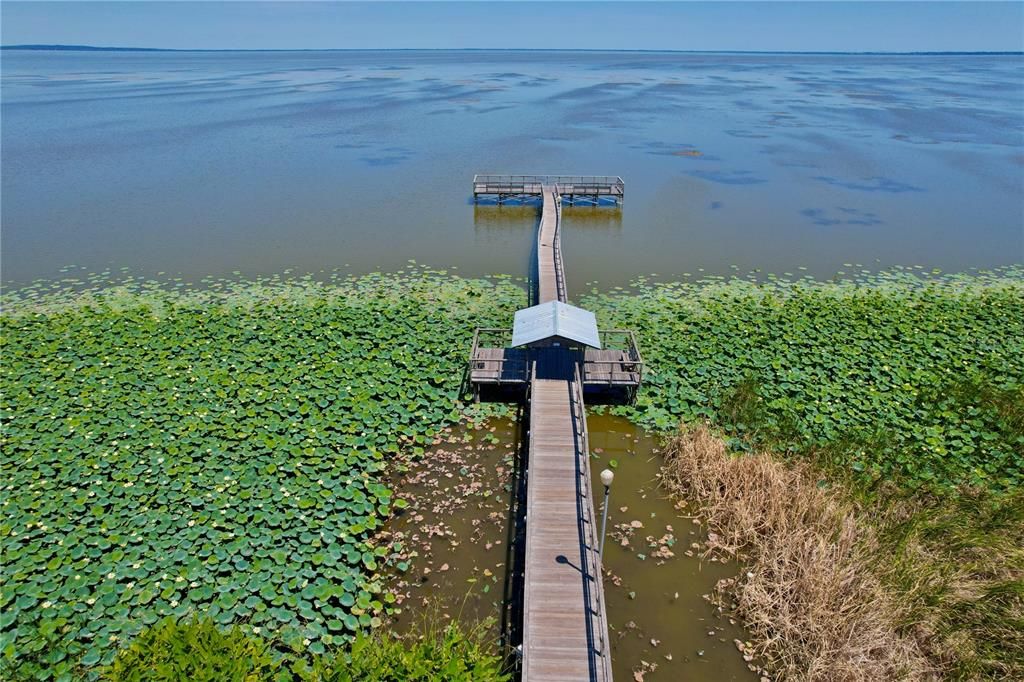 PUBLIC VIEWING AND FISHING PIER