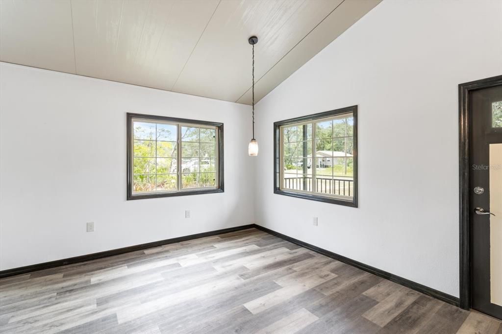 Dining Area...Slider Windows w/ Colonial Grids