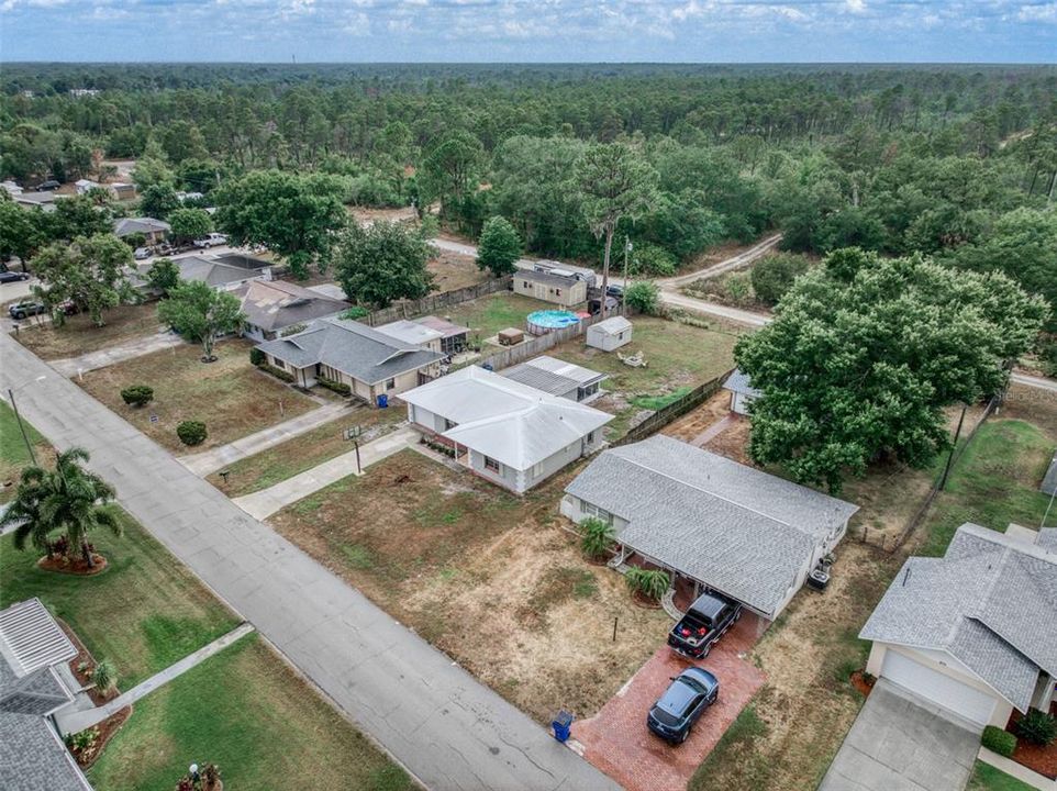 Aerial of property