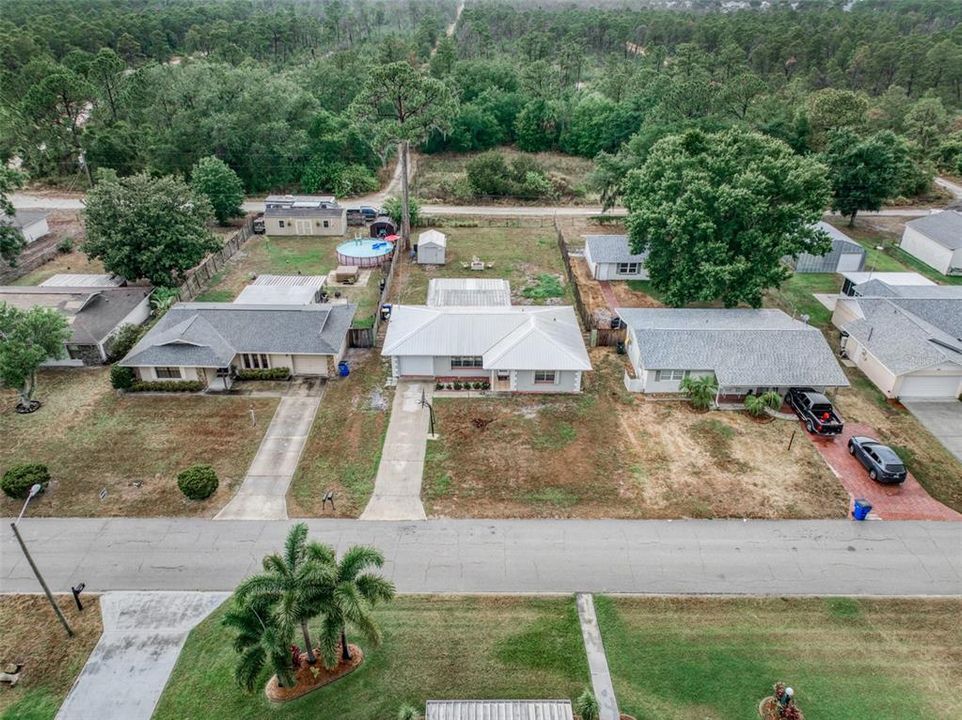 Aerial of property