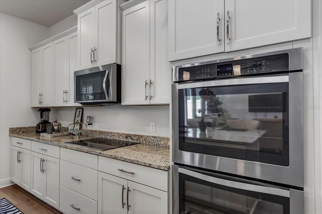 Kitchen with double oven