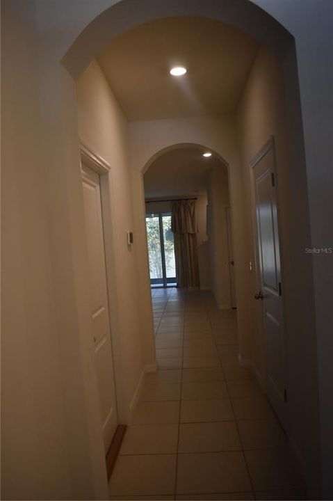 walk in mudroom , leads to open floor plan