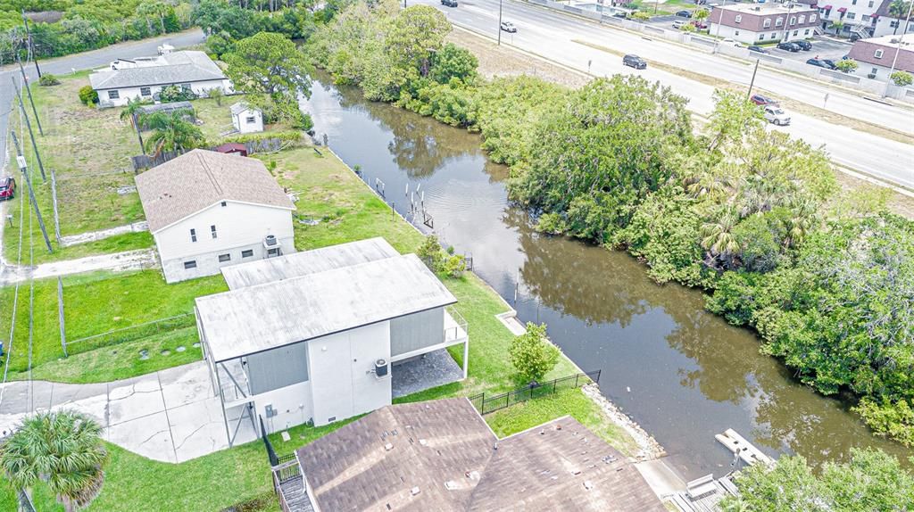 Aerial of Canal