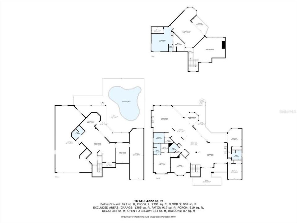 En Venta: $1,699,000 (5 camas, 4 baños, 3478 Pies cuadrados)