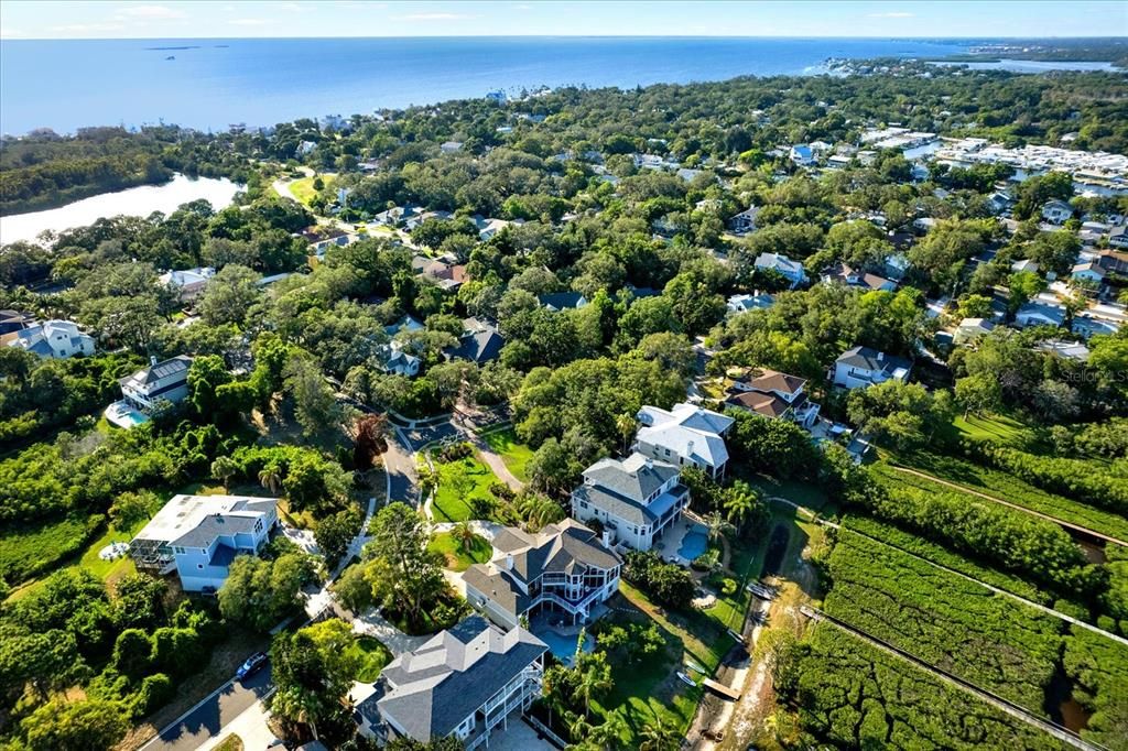 A stately sunshine and sunset estate