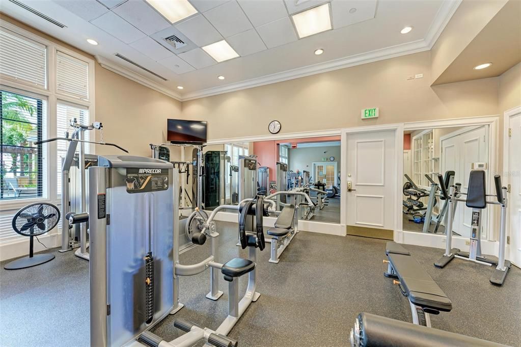 Many amenities: Fitness Center