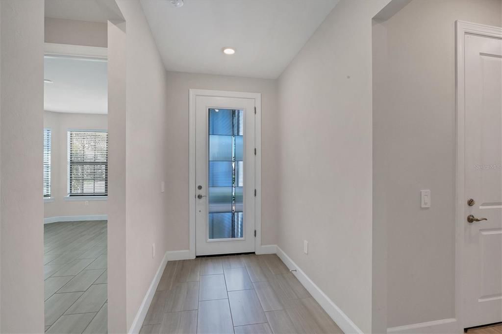 The Entry hall benefits from a generous amount of natural light.