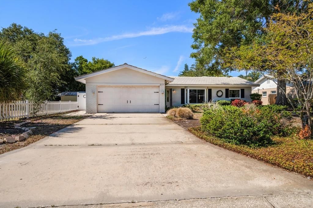 Plenty of room for multiple cars leading to your garage