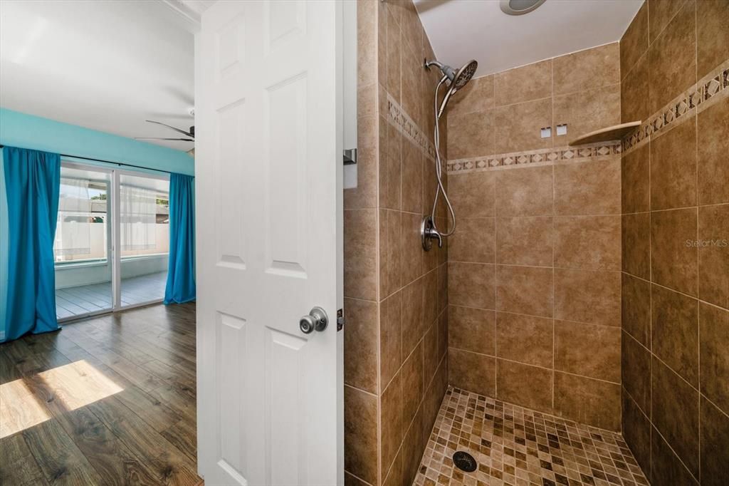 Walk-in shower