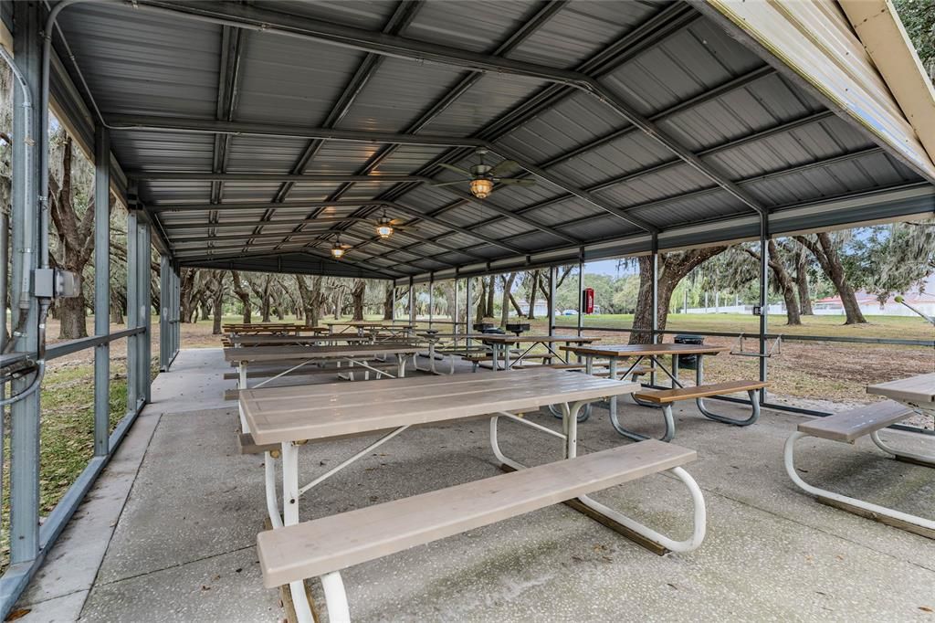 Pavillion for Picnics & Grilling!