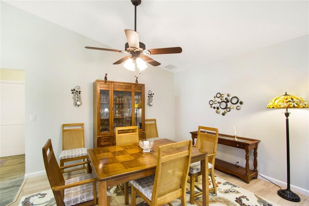 Spacious Dining Room w/ New Laminate Floors