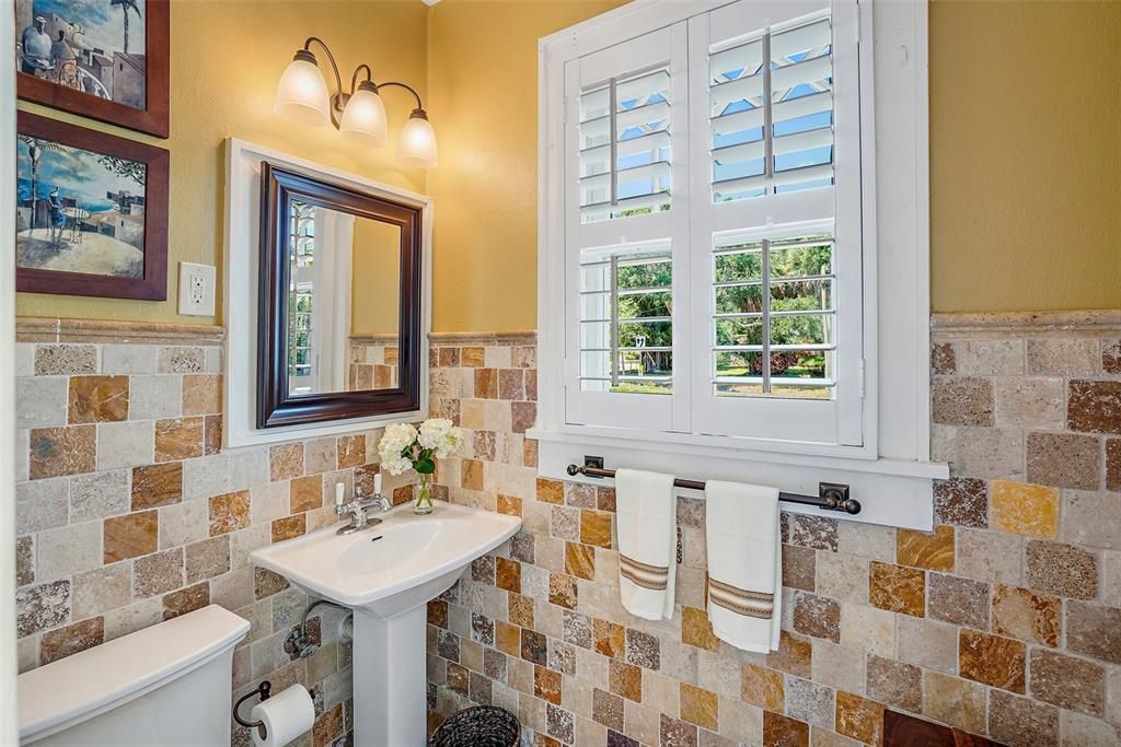 Indoor laundry room & storage (located adjacent to the kitchen)