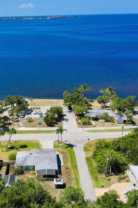 Arial showing Charlotte Harbor