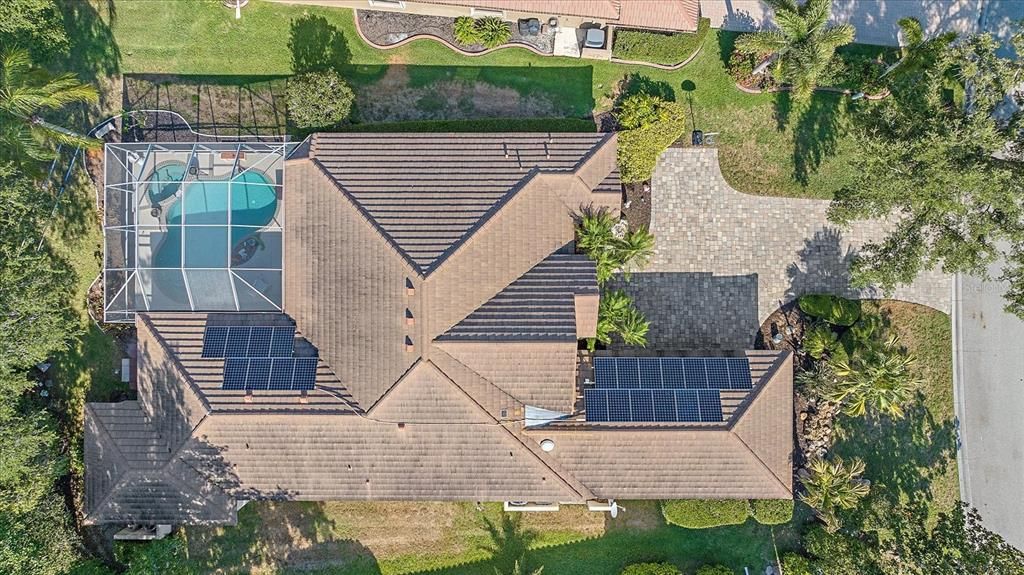 A whole house solar system. Clean, renewable energy that will save you thousands and every year, with 15 years of warranty remaining.