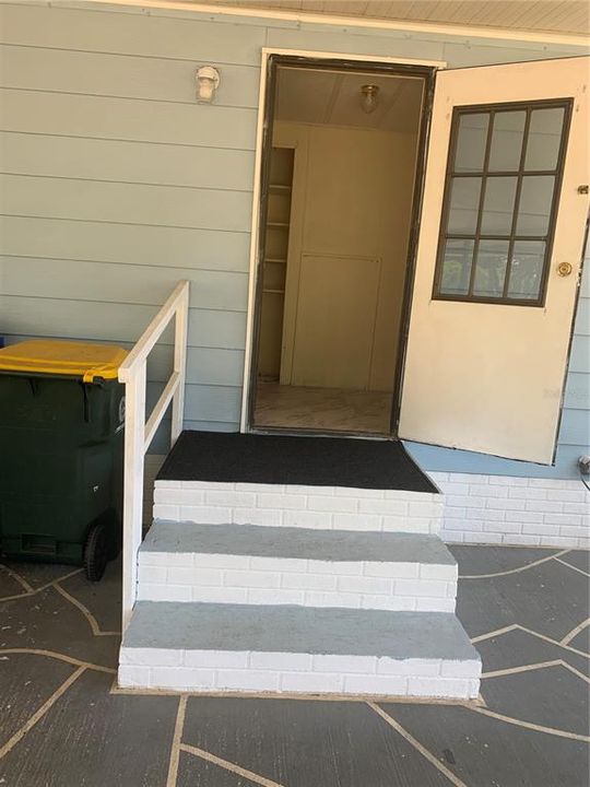 Front porch Entrance