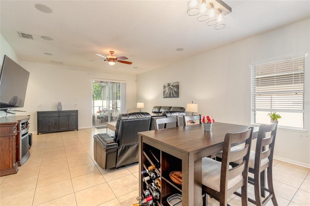 Eating Area, Opened to Great Room