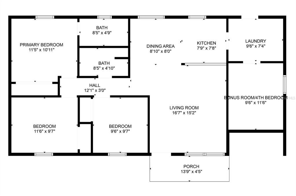 En Venta: $242,999 (3 camas, 2 baños, 1200 Pies cuadrados)