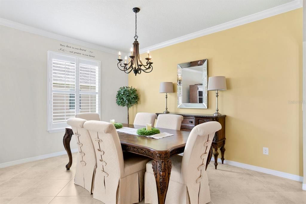 Formal dining room