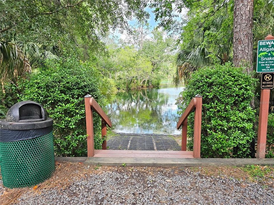 Rainbow River Canoe/Kayak Launch!