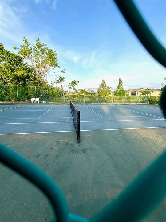 Tennis/Pickleball court.