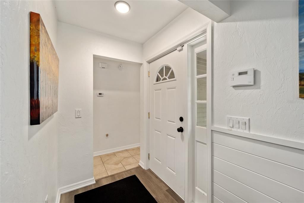 Front Door and Hallway to Bedrooms