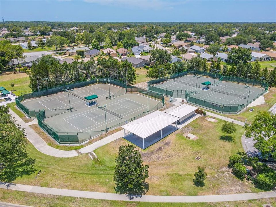 Tennis courts