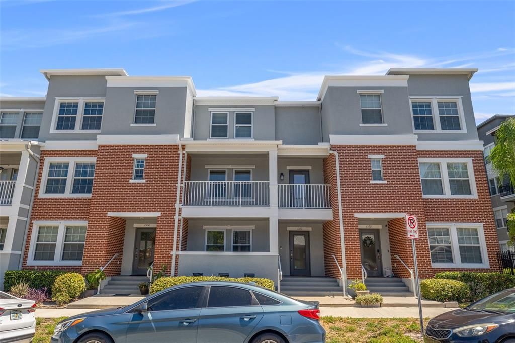 Front of Townhome