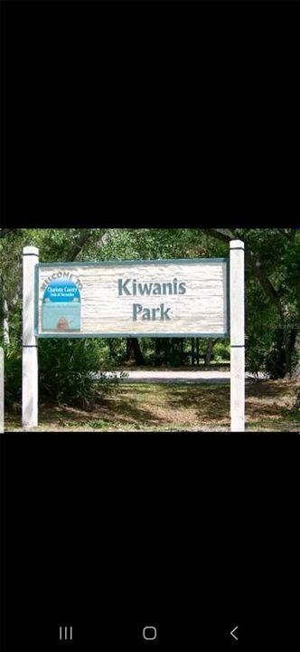 Kiwanis Park in walking/ biking distance with workout stations, fishing, trails, etc