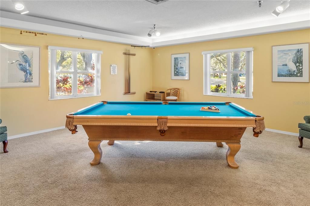 Pool room