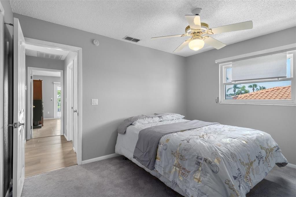 Guest Room - Opposite side of the house from the master bedroom. - Split Floor Plan