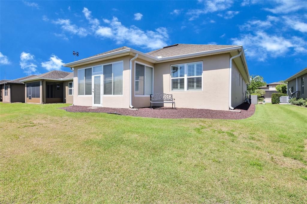 Rear of Home with Sitting / Grilling Area