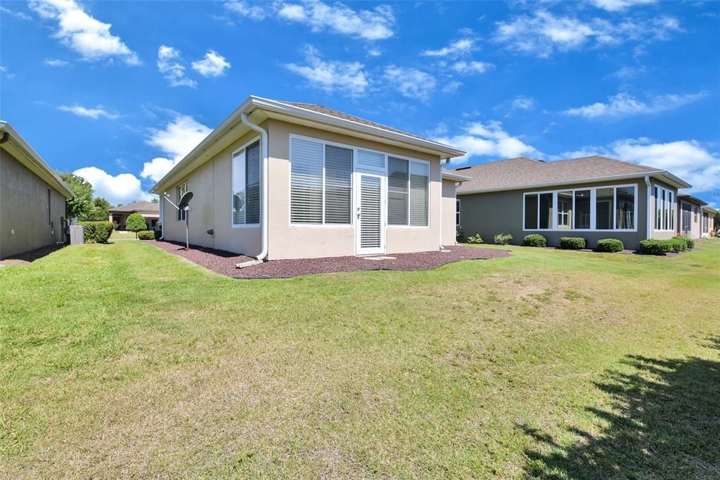 Rear View of Home & Florida Room