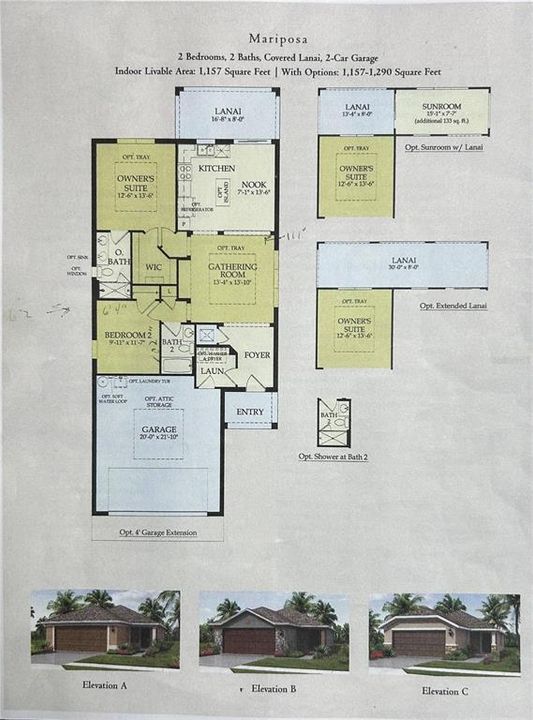 Mariposa Floor Plan