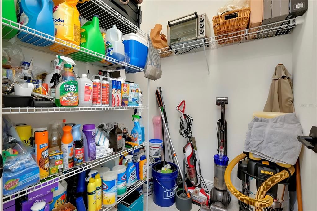 Storage room by the kitchen (same size as the pantry).