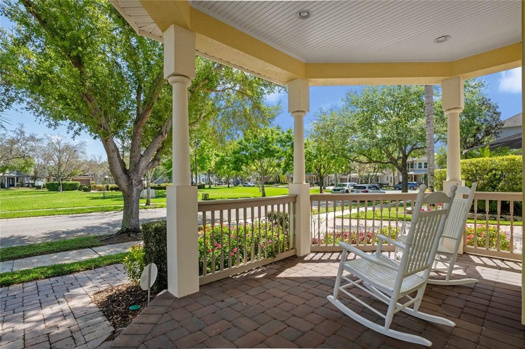 Park View from Front Porch