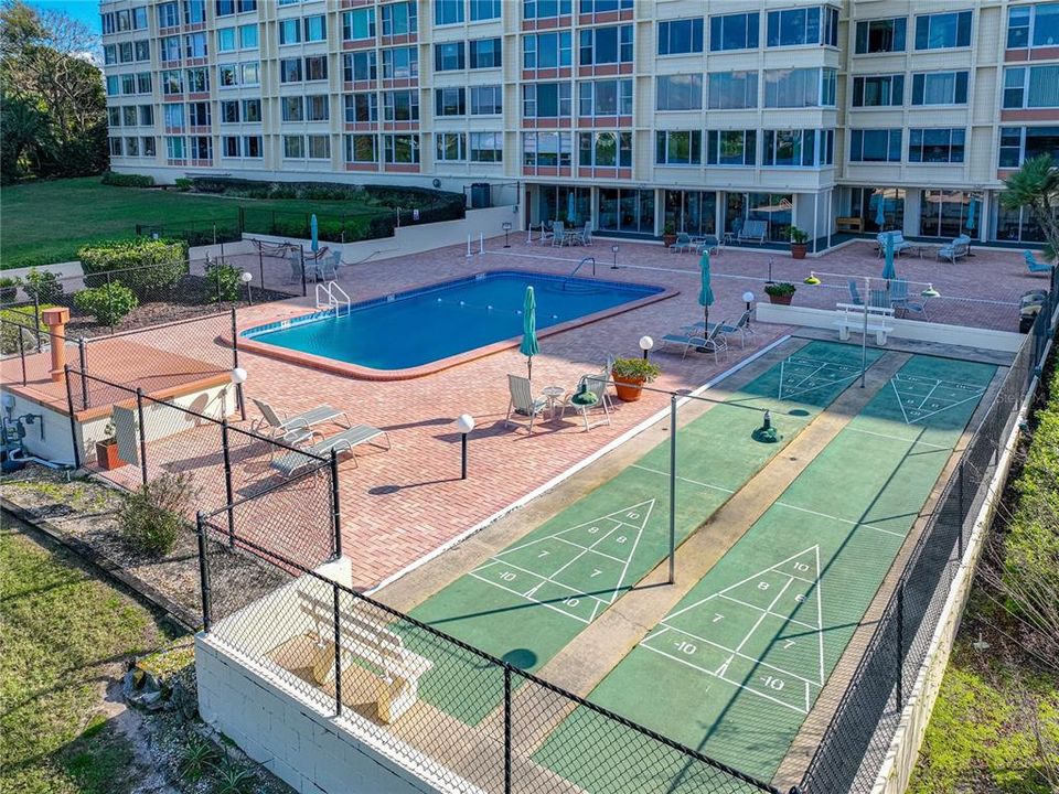 POOL & SHUFFLEBOARD AREA