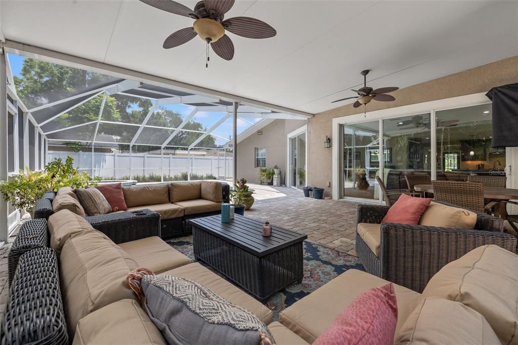 Oversized Covered Patio