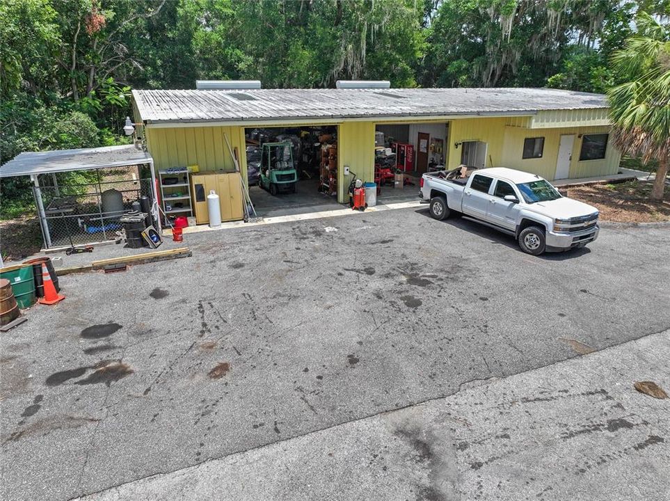 Parking Area towards Warehouse