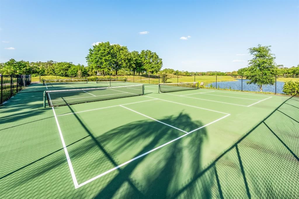 TENNIS COURTS.