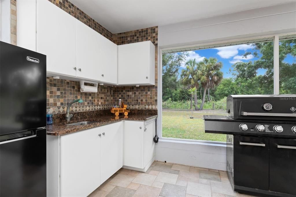 Outdoor Kitchen Area