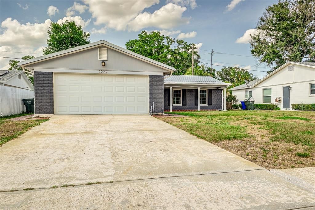 Front of home with 2-car garage