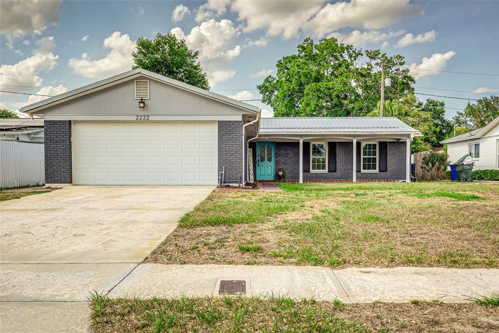 Front of home with 2-car garage