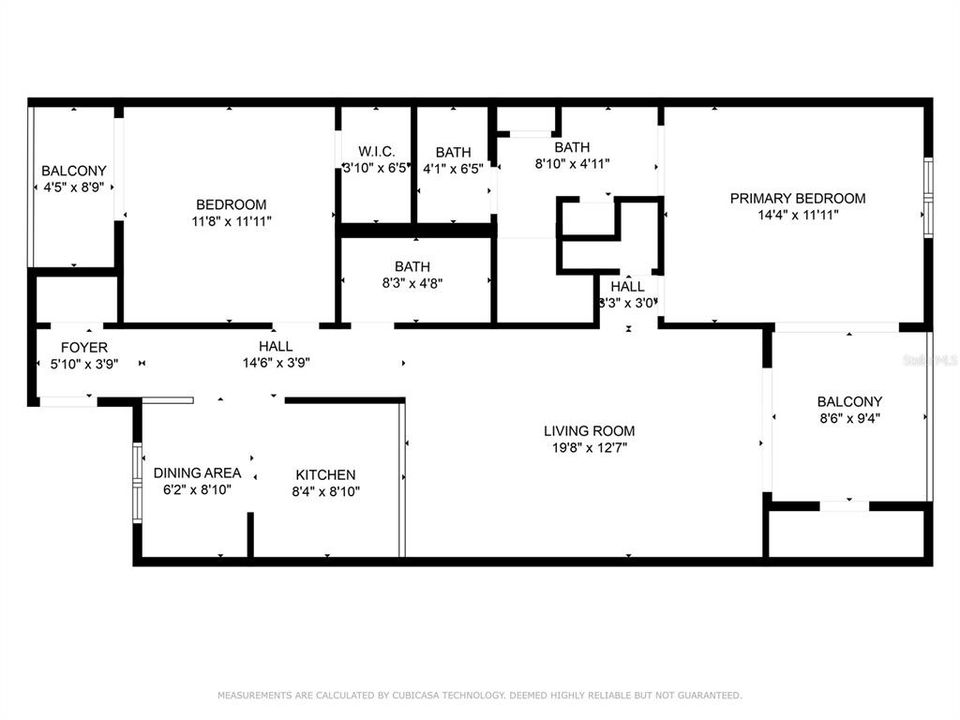 На продажу: $185,000 (2 спален, 2 ванн, 960 Квадратных фут)