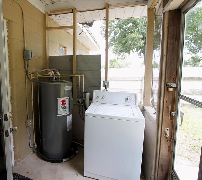 Laundry Screen Room